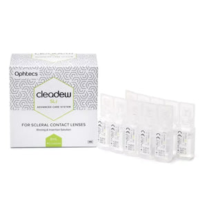 Cleadew SLi 30 Doses de Ophtecs - Solution rinçage lentilles scléral
