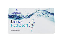 Lentilles de contact mensuelles Novacel Binova Hydrosoft  O2 - Boite de 6 lentilles