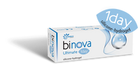 Lentilles de contact Novacel Binova Ultimate 1day boîte de 30 lentilles - Bestlensprice